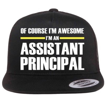 Awesome Assistant Principal Gift Flatbill Hat