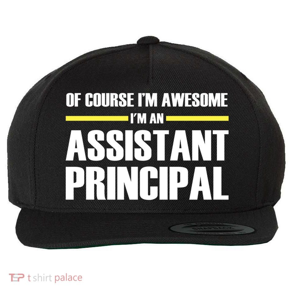 Awesome Assistant Principal Gift Wool Snapback Cap