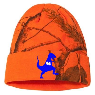 Autism Awareness Puzzle Blue Dinosaur Kati Licensed 12" Camo Beanie