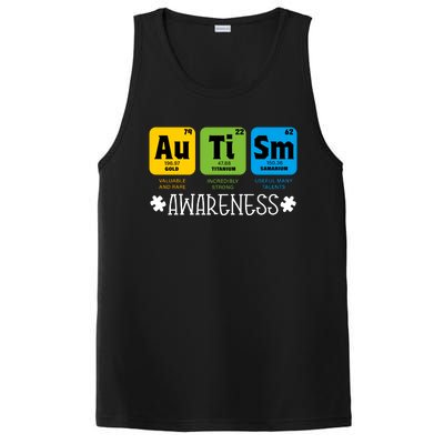 Autism Autistic Periodic Table PosiCharge Competitor Tank