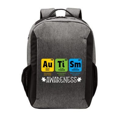 Autism Autistic Periodic Table Vector Backpack