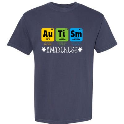 Autism Autistic Periodic Table Garment-Dyed Heavyweight T-Shirt