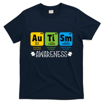 Autism Autistic Periodic Table T-Shirt