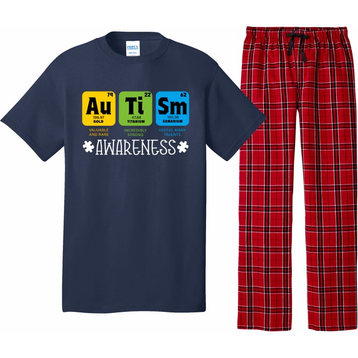 Autism Autistic Periodic Table Pajama Set