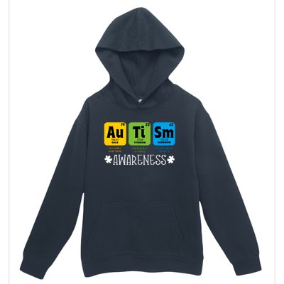 Autism Autistic Periodic Table Urban Pullover Hoodie