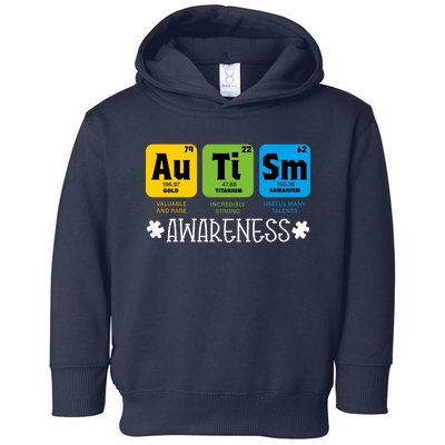 Autism Autistic Periodic Table Toddler Hoodie