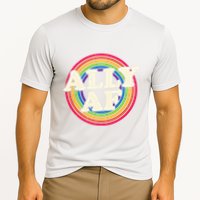 Ally Af Pride Month Lgbt Rainbow Cooling Performance Crew T-Shirt