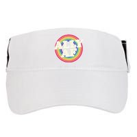 Ally Af Pride Month Lgbt Rainbow Adult Drive Performance Visor