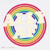 Ally Af Pride Month Lgbt Rainbow Premium T-Shirt