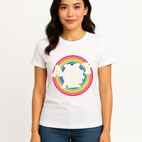 Ally Af Pride Month Lgbt Rainbow Womens T-Shirt
