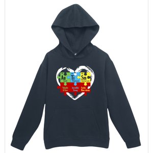 Autism Awareness Puzzle Chemical Element Funny Science Lover Urban Pullover Hoodie