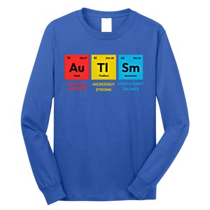 Autism Awareness Periodic Table Elet Asd Support Autistic Gift Long Sleeve Shirt