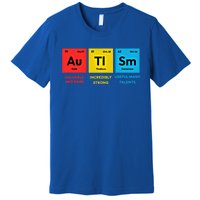 Autism Awareness Periodic Table Elet Asd Support Autistic Gift Premium T-Shirt