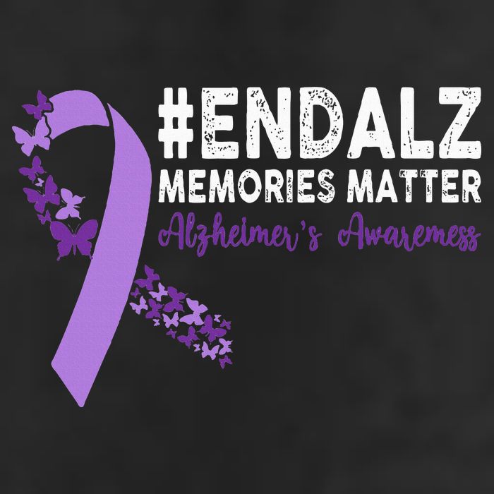 Alzheimers Awareness Purple Ribbon End Alzheimers 11oz C Handle Ceramic Mug