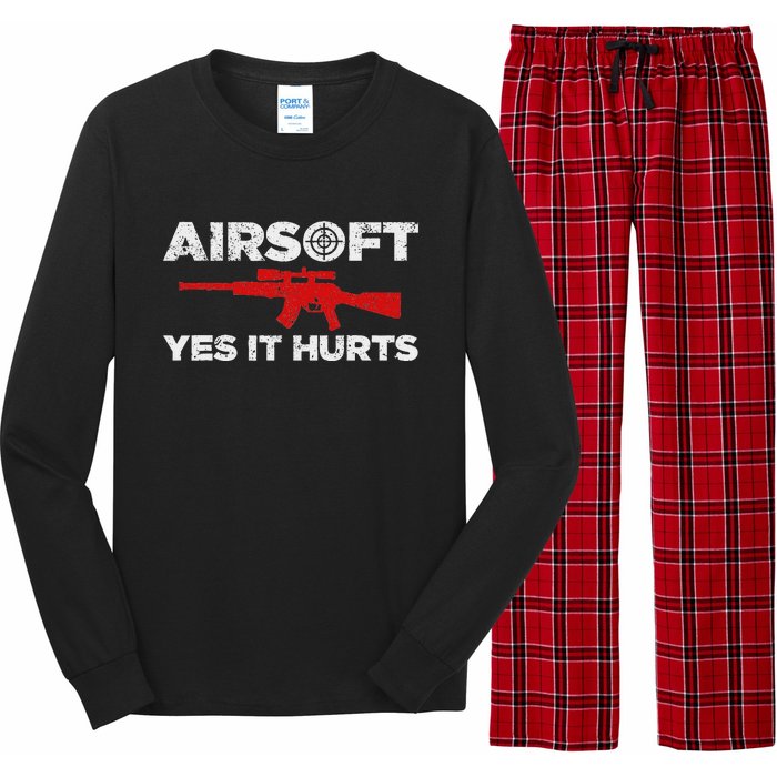 Airsoft Art Paintball Combat Sport Long Sleeve Pajama Set