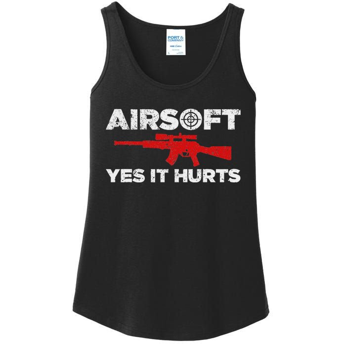 Airsoft Art Paintball Combat Sport Ladies Essential Tank