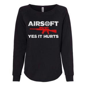 Airsoft Art Paintball Combat Sport Womens California Wash Sweatshirt