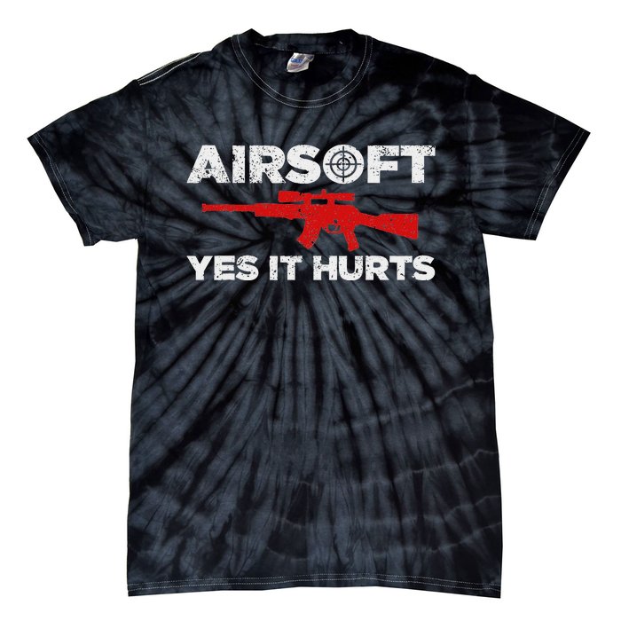 Airsoft Art Paintball Combat Sport Tie-Dye T-Shirt