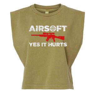 Airsoft Art Paintball Combat Sport Garment-Dyed Women's Muscle Tee