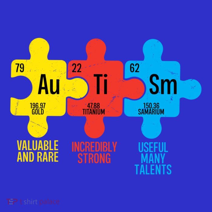 Awareness Autism Puzzle Funny Gift T-Shirt