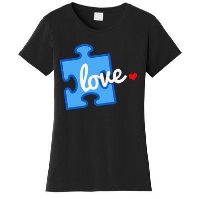 Autism Awareness Puzzle Piece Gift Women's T-Shirt