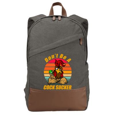 Apparel Cotton Canvas Backpack