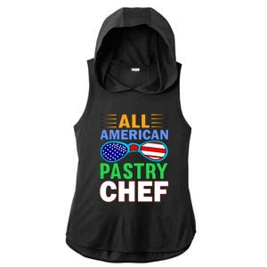 All American Pastry Chef Ladies PosiCharge Tri-Blend Wicking Draft Hoodie Tank