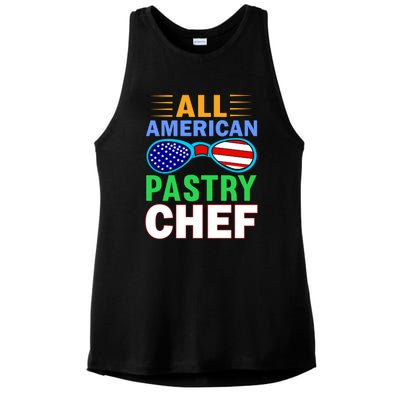 All American Pastry Chef Ladies PosiCharge Tri-Blend Wicking Tank