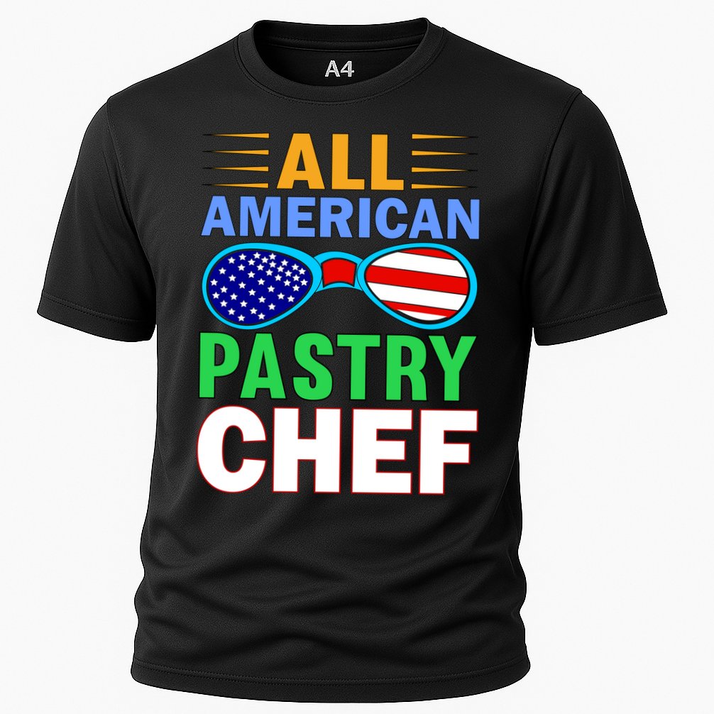 All American Pastry Chef Cooling Performance Crew T-Shirt
