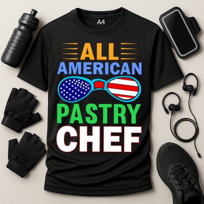 All American Pastry Chef Cooling Performance Crew T-Shirt