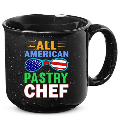All American Pastry Chef 15oz Campfire Ceramic Mug