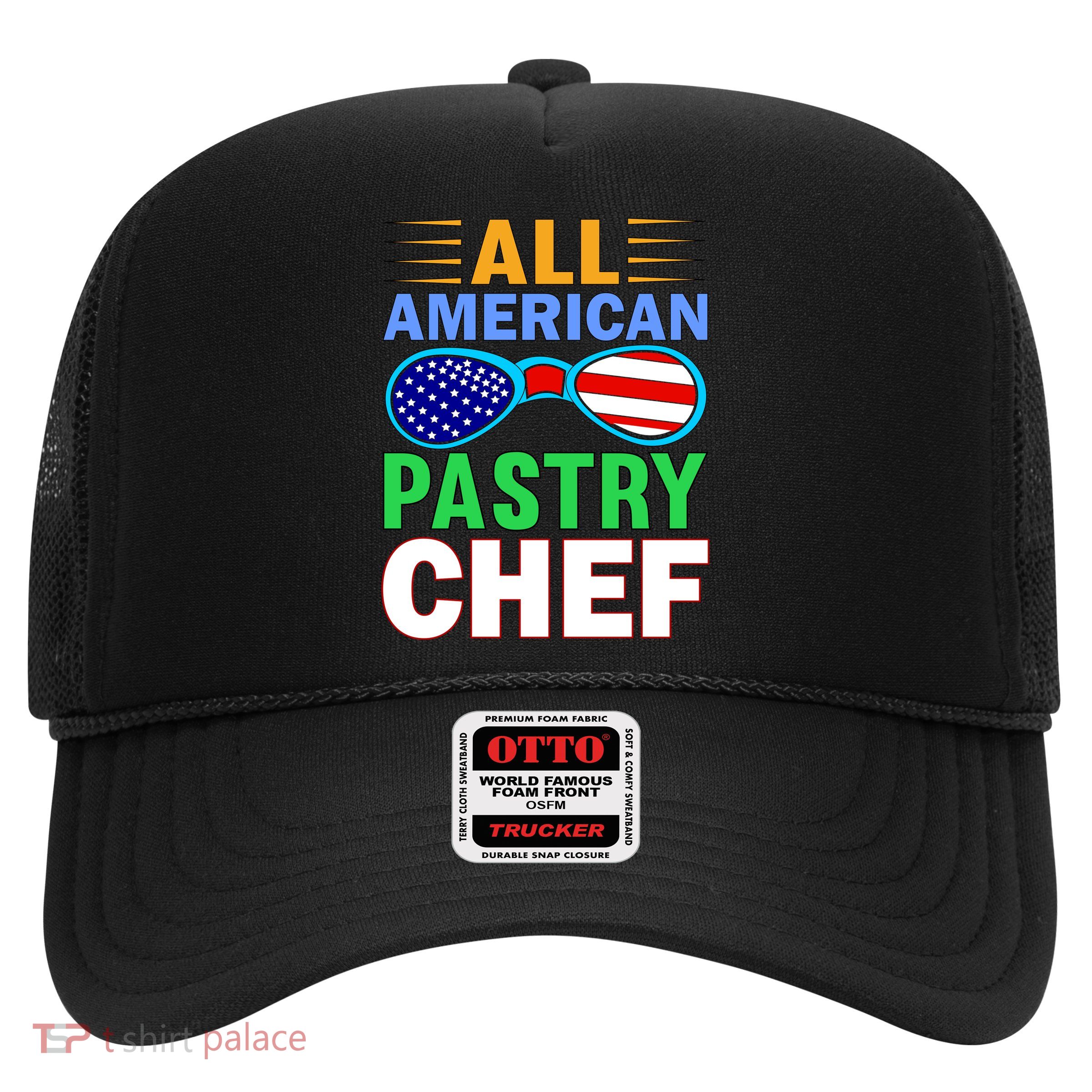 All American Pastry Chef Trucker Hat
