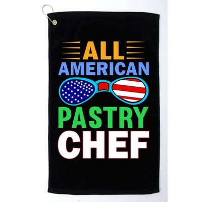 All American Pastry Chef Golf Towel