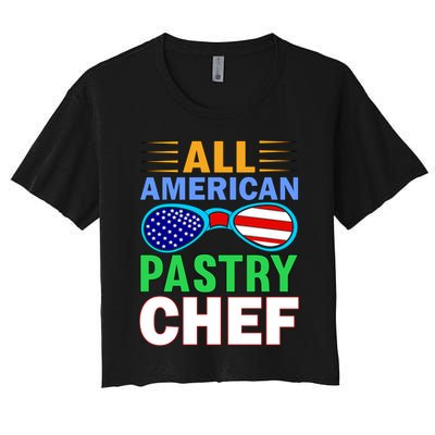 All American Pastry Chef Crop Top
