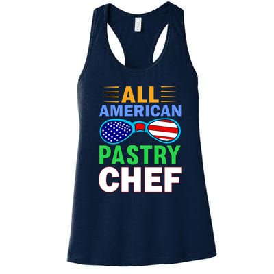 All American Pastry Chef Women's Racerback Tank