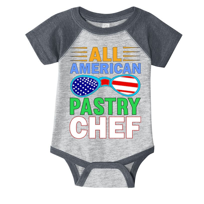 All American Pastry Chef Infant Baby Jersey Bodysuit