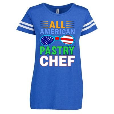 All American Pastry Chef Enza Ladies Jersey Football T-Shirt