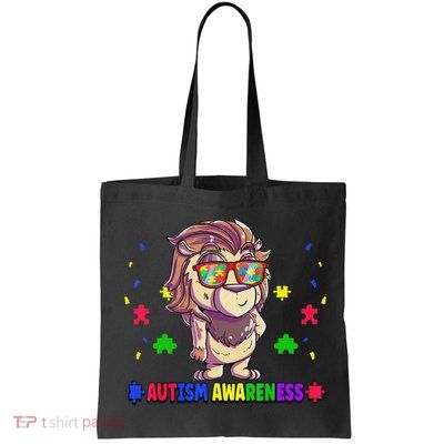Autism Awareness Puzzle Piece Love Autistic Support Bag