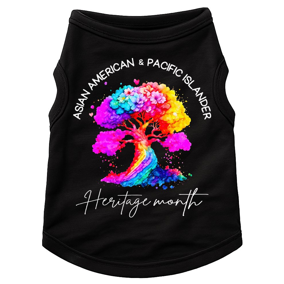 Asian American Pacific Islander Heritage Doggie Tank