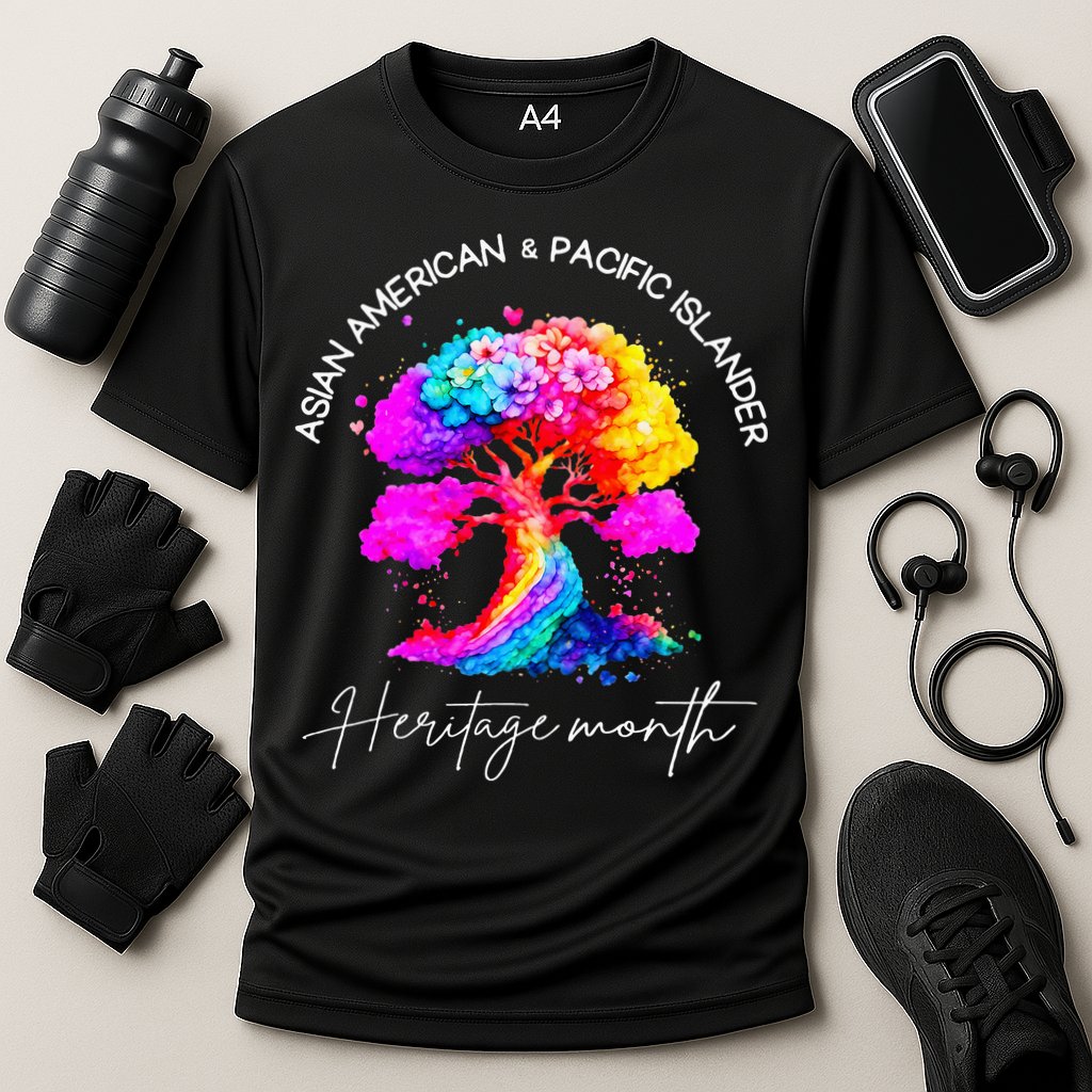 Asian American Pacific Islander Heritage Cooling Performance Crew T-Shirt