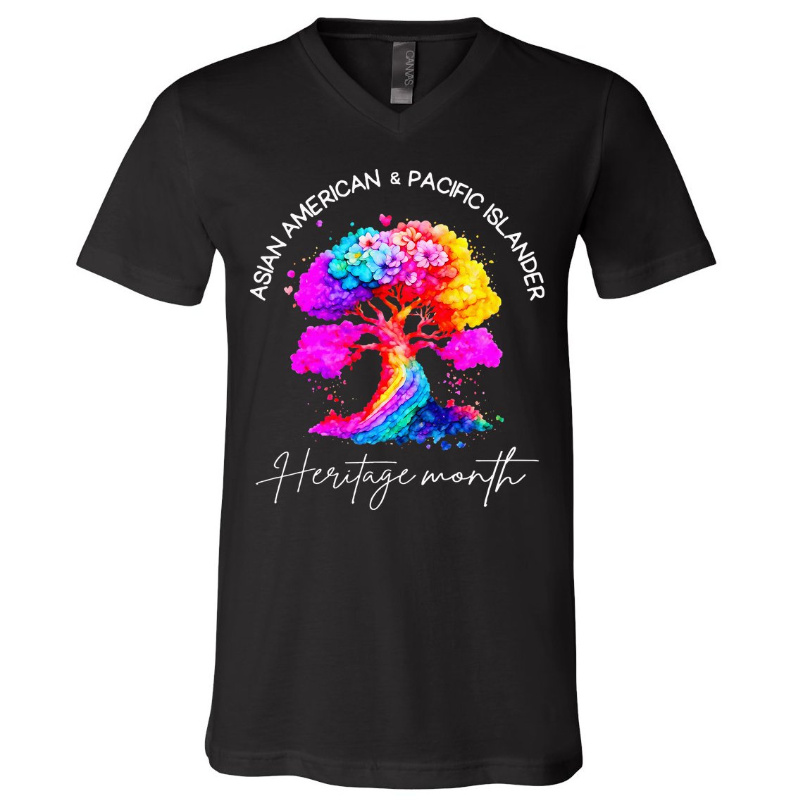 Asian American Pacific Islander Heritage V-Neck T-Shirt