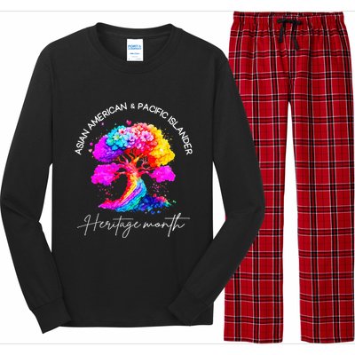 Asian American Pacific Islander Heritage Long Sleeve Pajama Set