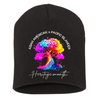 Asian American Pacific Islander Heritage Short Acrylic Beanie