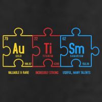 Autism Awareness Puzzle Elements Design Tumbler