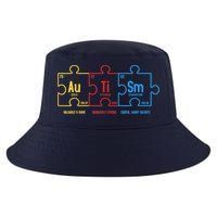 Autism Awareness Puzzle Elements Design Cool Comfort Performance Bucket Hat