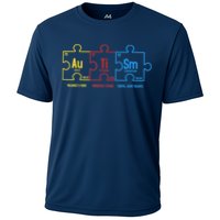 Autism Awareness Puzzle Elements Design Performance Shirt
