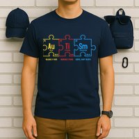 Autism Awareness Puzzle Elements Design T-Shirt