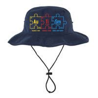 Autism Awareness Puzzle Elements Design Bucket Hat