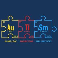 Autism Awareness Puzzle Elements Design Drawstring Bag