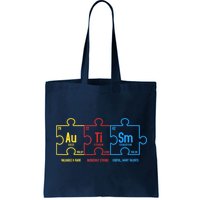 Autism Awareness Puzzle Elements Design Bag